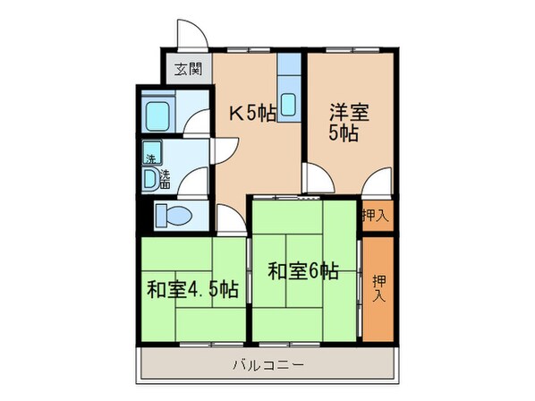 光和荘の物件間取画像